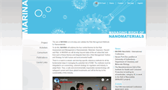 Desktop Screenshot of marina-fp7.eu